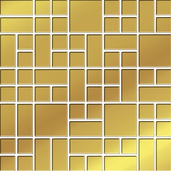 GOLD GLASS MOSAIC 25x25 GAT.1