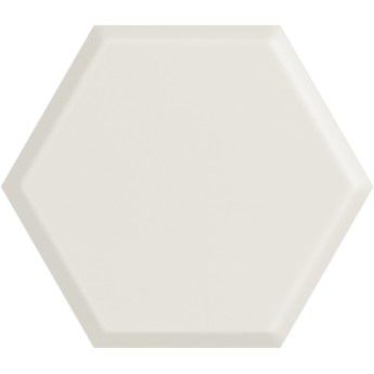 Woodskin Bianco Heksagon Struktura A Ściana 19.8x17.1 Gat.1