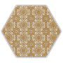 Shiny Lines Gold Heksagon Inserto E 19.8x17.1 Gat.1