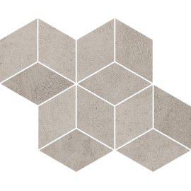 Pure City Grys Mozaika Prasowana Romb Hexagon 20.4x23.8